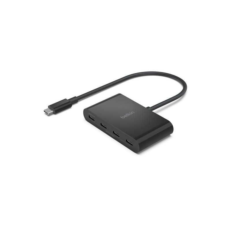 Belkin AVC018BTBK interface hub USB Type-C 10000 Mbit/s Black